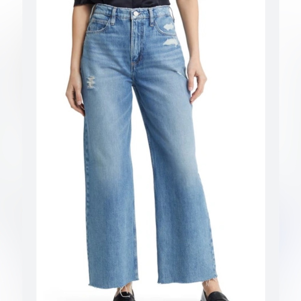 Classic Blue Distressed Women Jeans